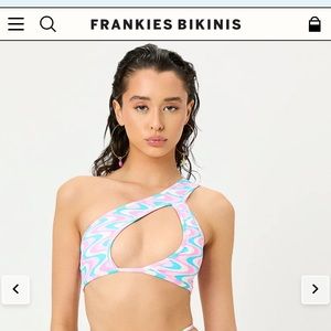 Frankie’s Bikinis sister swirl syd top